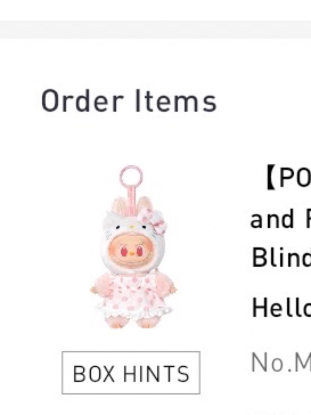 Labubu Hello Kitty Pop Mart x Sanrio